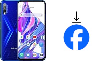 How to install Facebook on a Honor 9X (China)