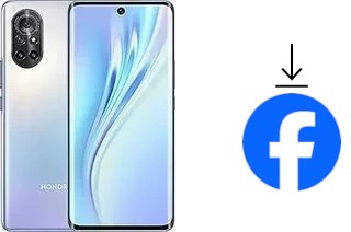 How to install Facebook on a Honor V40 Lite