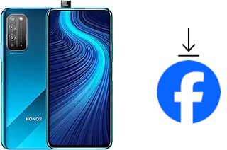 How to install Facebook on a Honor X10 5G