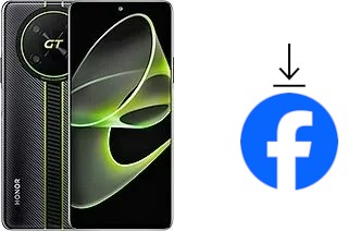 How to install Facebook on a Honor X40 GT