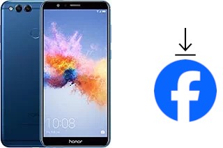 How to install Facebook on a Honor 7X