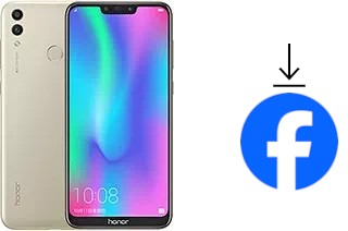 How to install Facebook on a Honor 8C