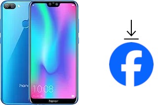 How to install Facebook on a Honor 9N (9i)