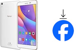 How to install Facebook on a Honor Pad 2