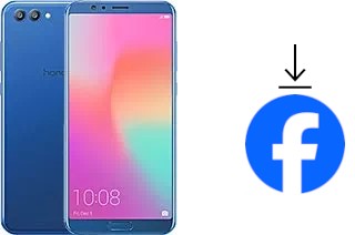 How to install Facebook on a Honor View 10