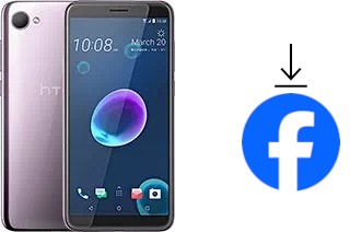 How to install Facebook on a HTC Desire 12