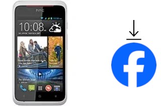 How to install Facebook on a HTC Desire 210 dual sim