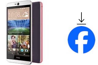 How to install Facebook on a HTC Desire 826 dual sim