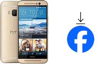 How to install Facebook on a HTC One M9 Prime Camera