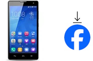 How to install Facebook on a Huawei Honor 3C