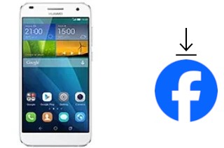 How to install Facebook on a Huawei Ascend G7