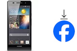 How to install Facebook on a Huawei Ascend P6