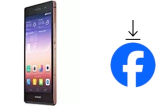 How to install Facebook on a Huawei Ascend P7 Sapphire Edition