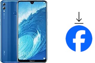 How to install Facebook on a Huawei Honor 8X Max