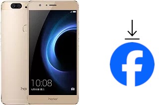 How to install Facebook on a Huawei Honor V8