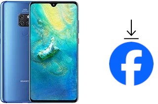 How to install Facebook on a Huawei Mate 20