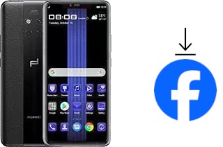 How to install Facebook on a Huawei Mate 20 RS Porsche Design