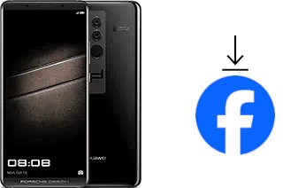 How to install Facebook on a Huawei Mate 10 Porsche Design