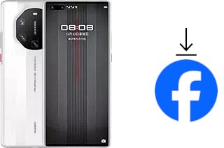 How to install Facebook on a Huawei Mate 40 RS Porsche Design