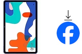 How to install Facebook on a Huawei MatePad 10.4 (2022)