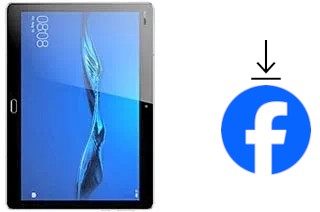 How to install Facebook on a Huawei MediaPad M3 Lite 10