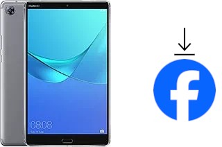 How to install Facebook on a Huawei MediaPad M5 8