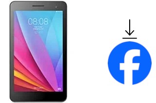 How to install Facebook on a Huawei MediaPad T1 7.0 Plus