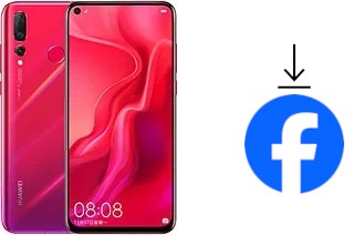 How to install Facebook on a Huawei nova 4