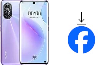 How to install Facebook on a Huawei nova 8 5G