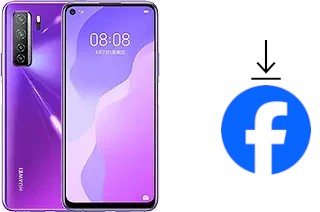 How to install Facebook on a Huawei nova 7 SE