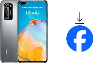 How to install Facebook on a Huawei P40