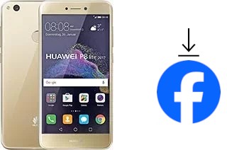 How to install Facebook on a Huawei P8 Lite (2017)