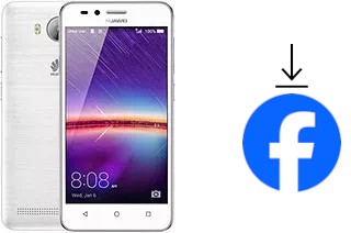 How to install Facebook on a Huawei Y3II