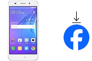 How to install Facebook on a Huawei Y3 (2017)