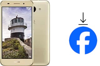 How to install Facebook on a Huawei Y3 (2018)