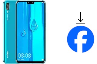 How to install Facebook on a Huawei Y9 (2019)