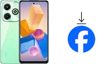 How to install Facebook on an Infinix Hot 40i