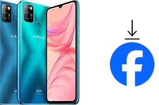 How to install Facebook on an Infinix Hot 10 Lite