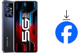 How to install Facebook on an Infinix Note 12 Pro 5G