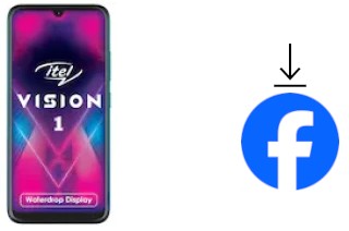 How to install Facebook on an itel Vision 1