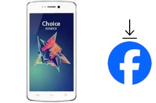 How to install Facebook on a KENEKSI Choice