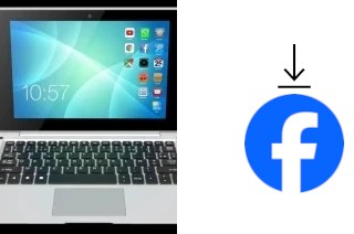 How to install Facebook on a Klipad Notebook KL2108NBE