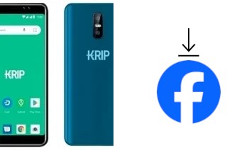 How to install Facebook on a Krip K55h