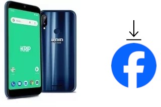 How to install Facebook on a Krip K57 4G LTE