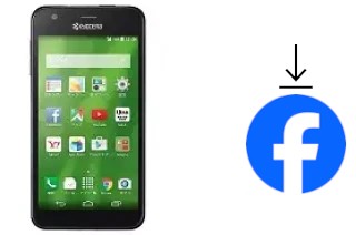 How to install Facebook on a Kyocera Digno U