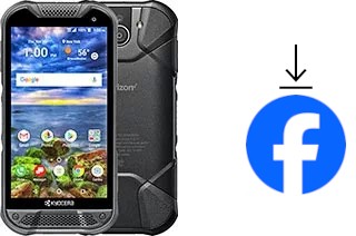 How to install Facebook on a Kyocera DuraForce Pro 2