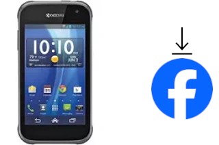 How to install Facebook on a Kyocera Hydro Xtrm