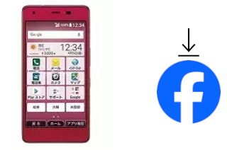 How to install Facebook on a Kyocera Otegaru 01