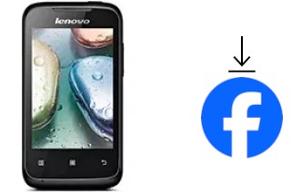 How to install Facebook on a Lenovo A269i