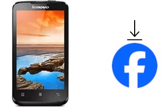 How to install Facebook on a Lenovo A316i